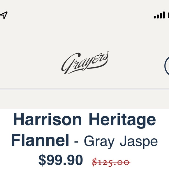 Grayers flannel